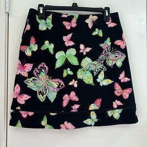 Black Butterflies Skirt